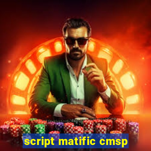 script matific cmsp